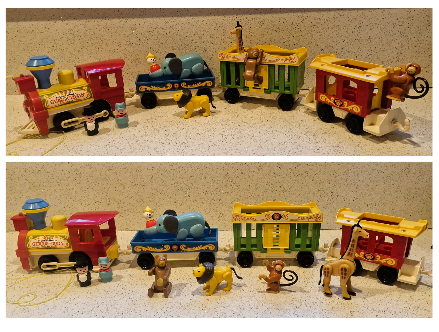 Fisher-Price Circus Train, Vintage Fisher Price Toys, Train, Circus Train, Fisher Price, BOXED