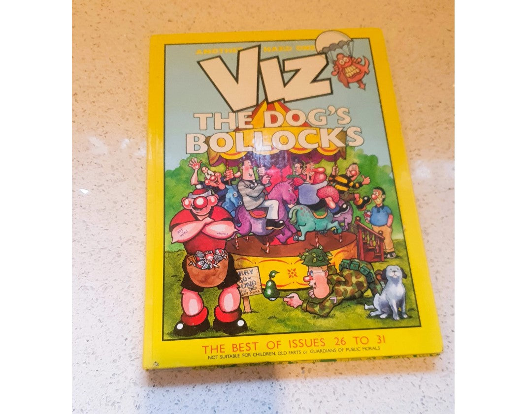 VIZ, ADULT HUMOUR, Annual, The Dogs Bollocks, Issues 26 to 31, 1980s, Viz Annual, Vintage 