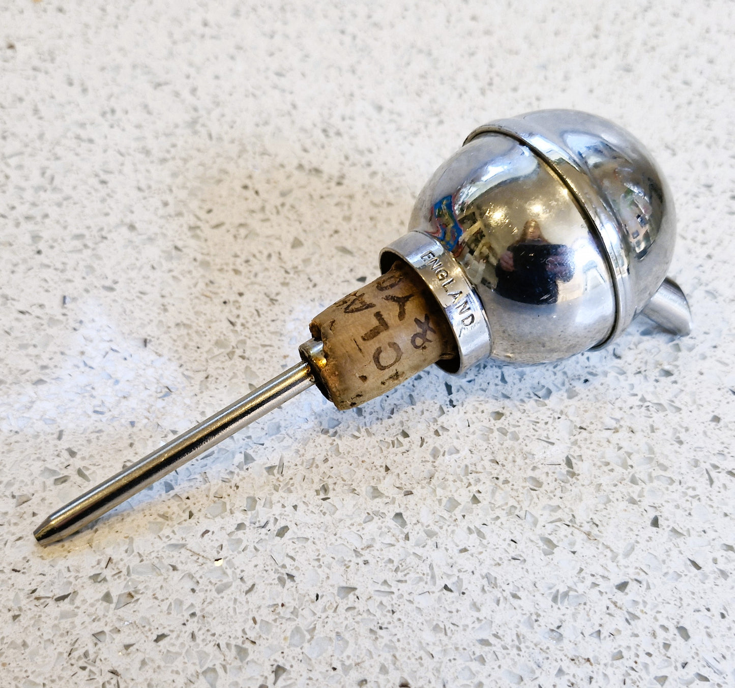 Vintage Spirit Measure Bottle stopper Pourer