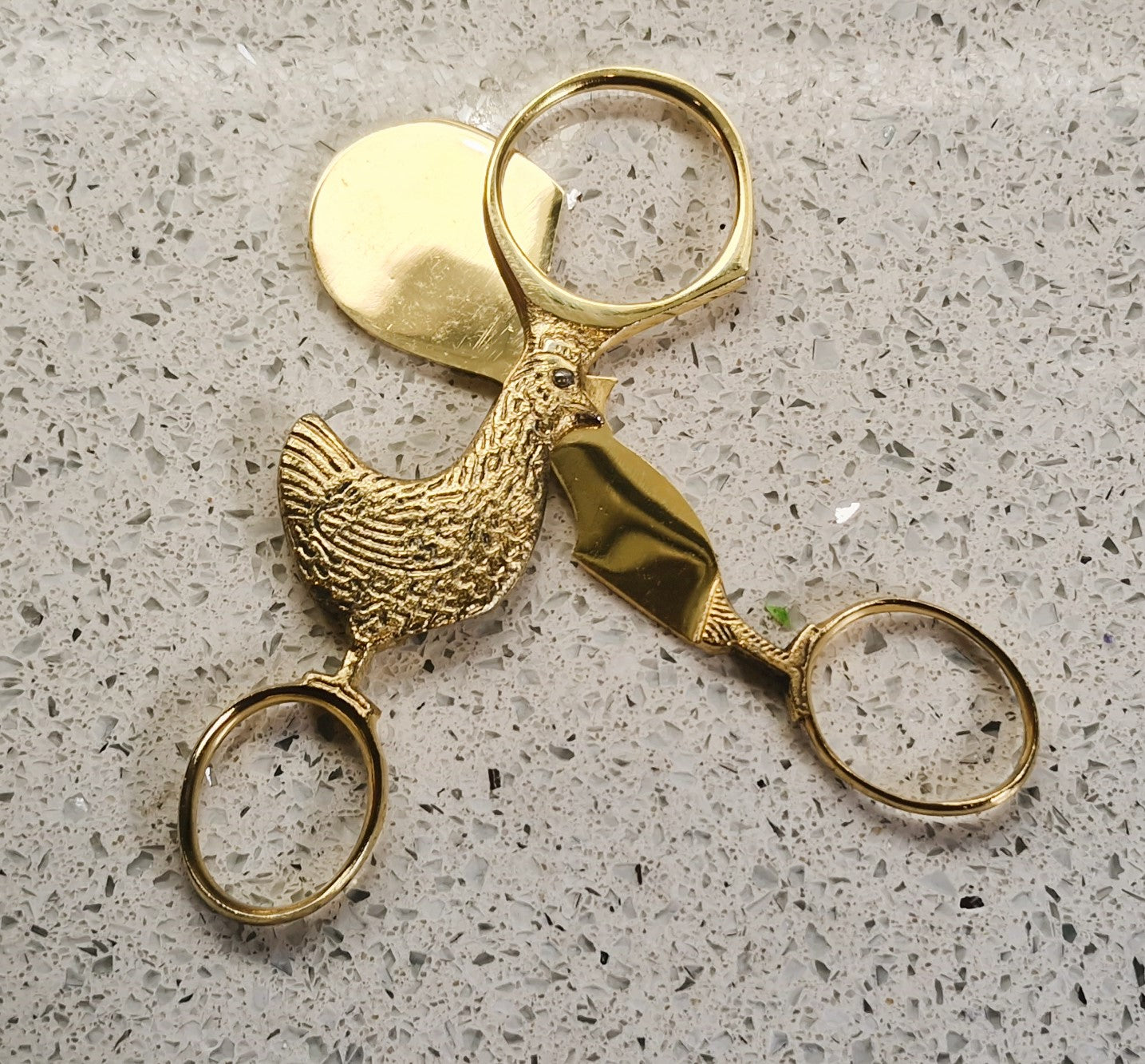 Vintage Boiled egg cutting scissors 