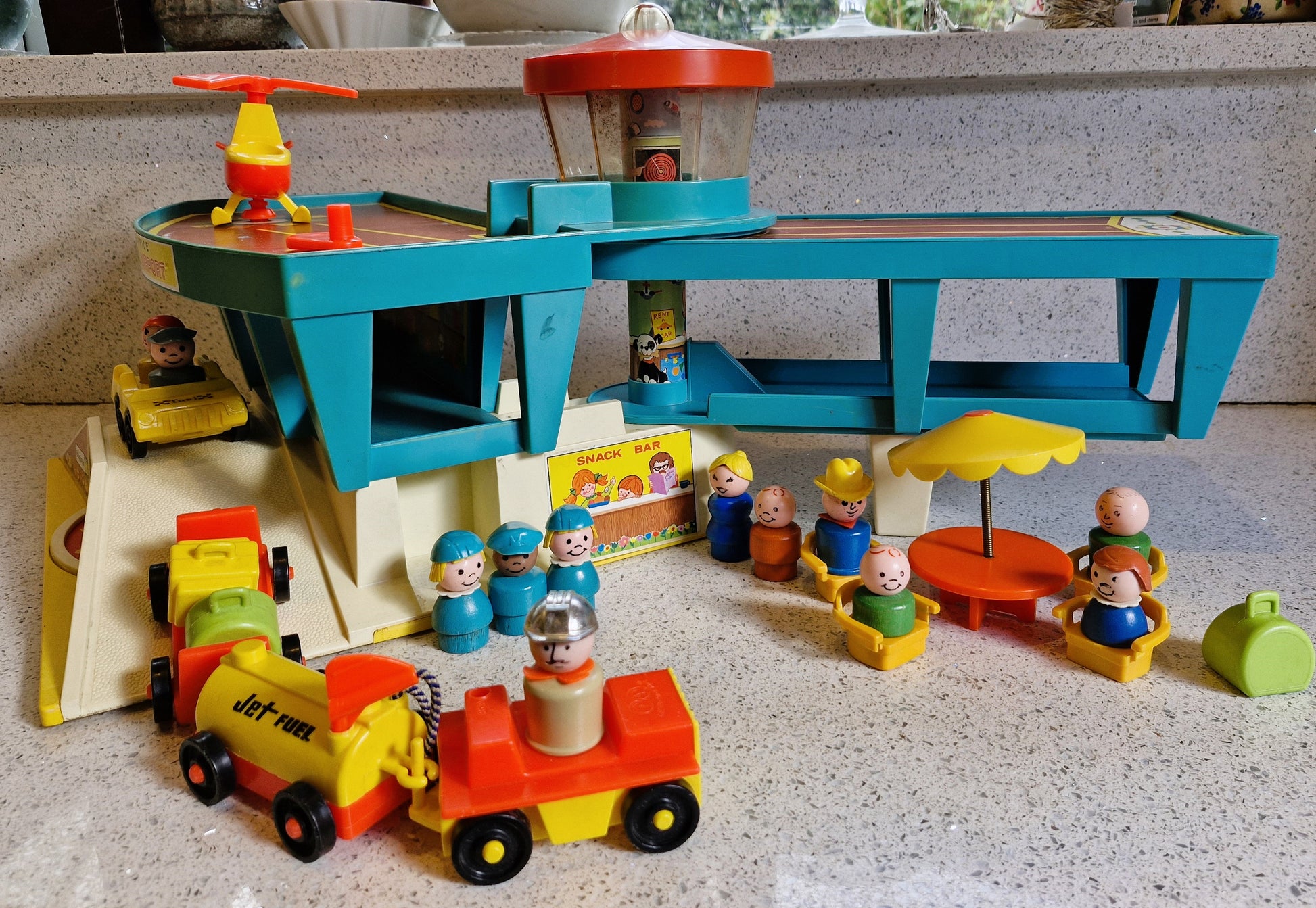 70s Fisher Price Airport, iconic 