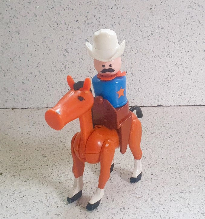80s Fisher-Price Western Town, Fisher Price Western Town, COMPLETE, With Box, Boxed