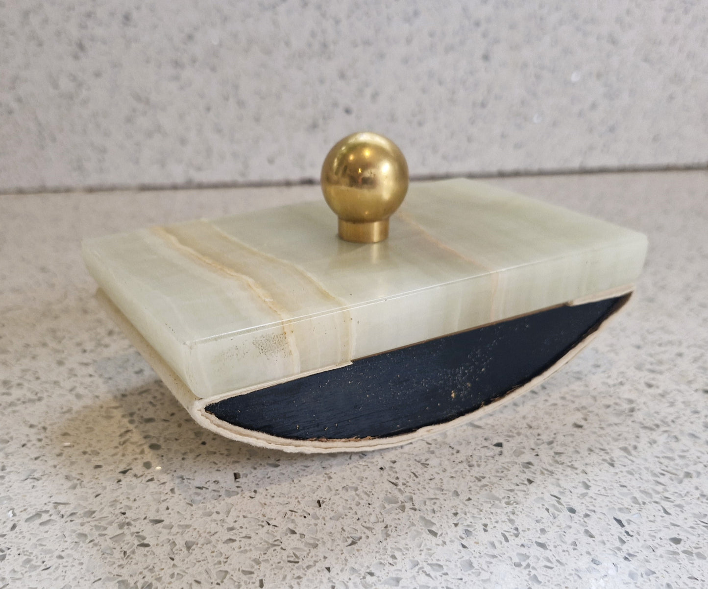 Vintage Ink Blotter, Onyx Ink Blotter, Very Good Condition