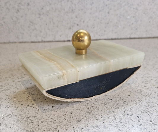 Vintage Ink Blotter, Onyx Ink Blotter, Very Good Condition