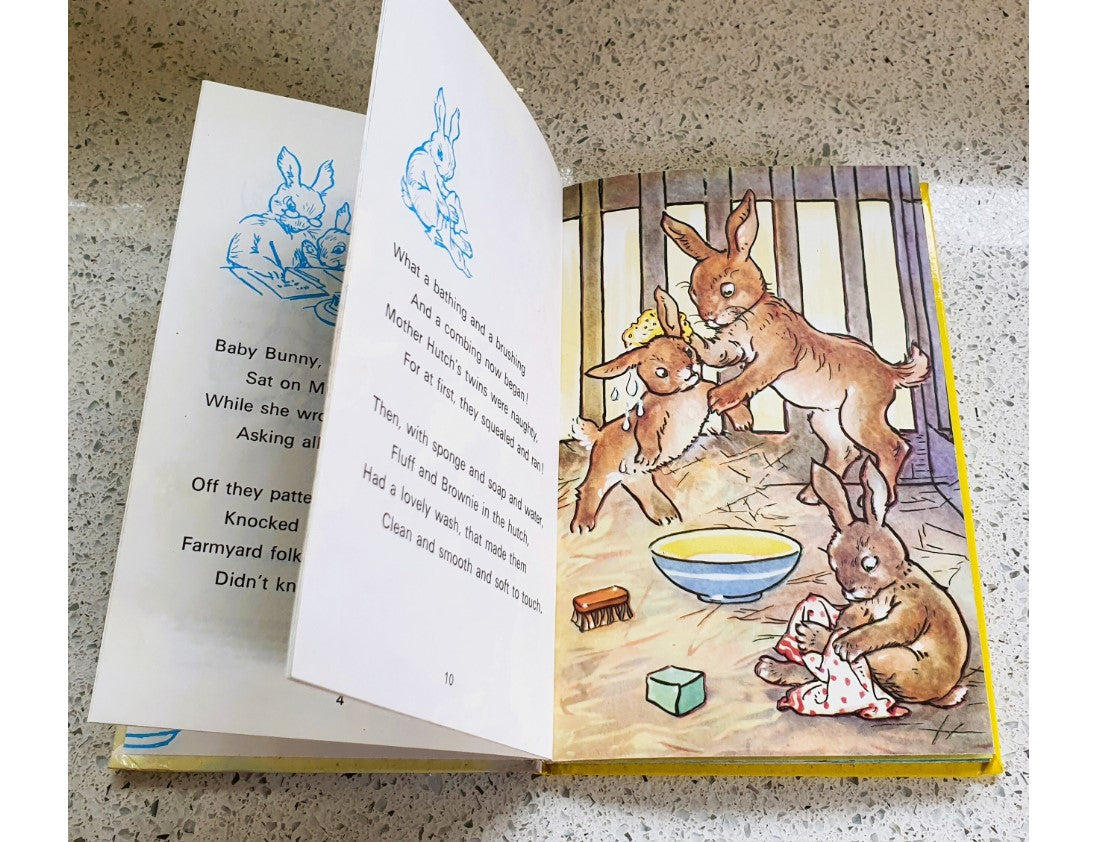Vintage Ladybird Book, Bunny's First Birthday, Rhyming Stories, Macgregor, A.J.; Perring, W. - Very Good Condition, As New