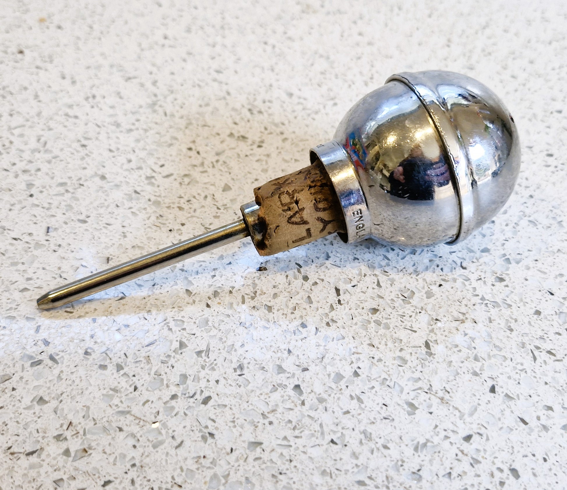 Vintage Shot Measure Bottle stopper Pourer