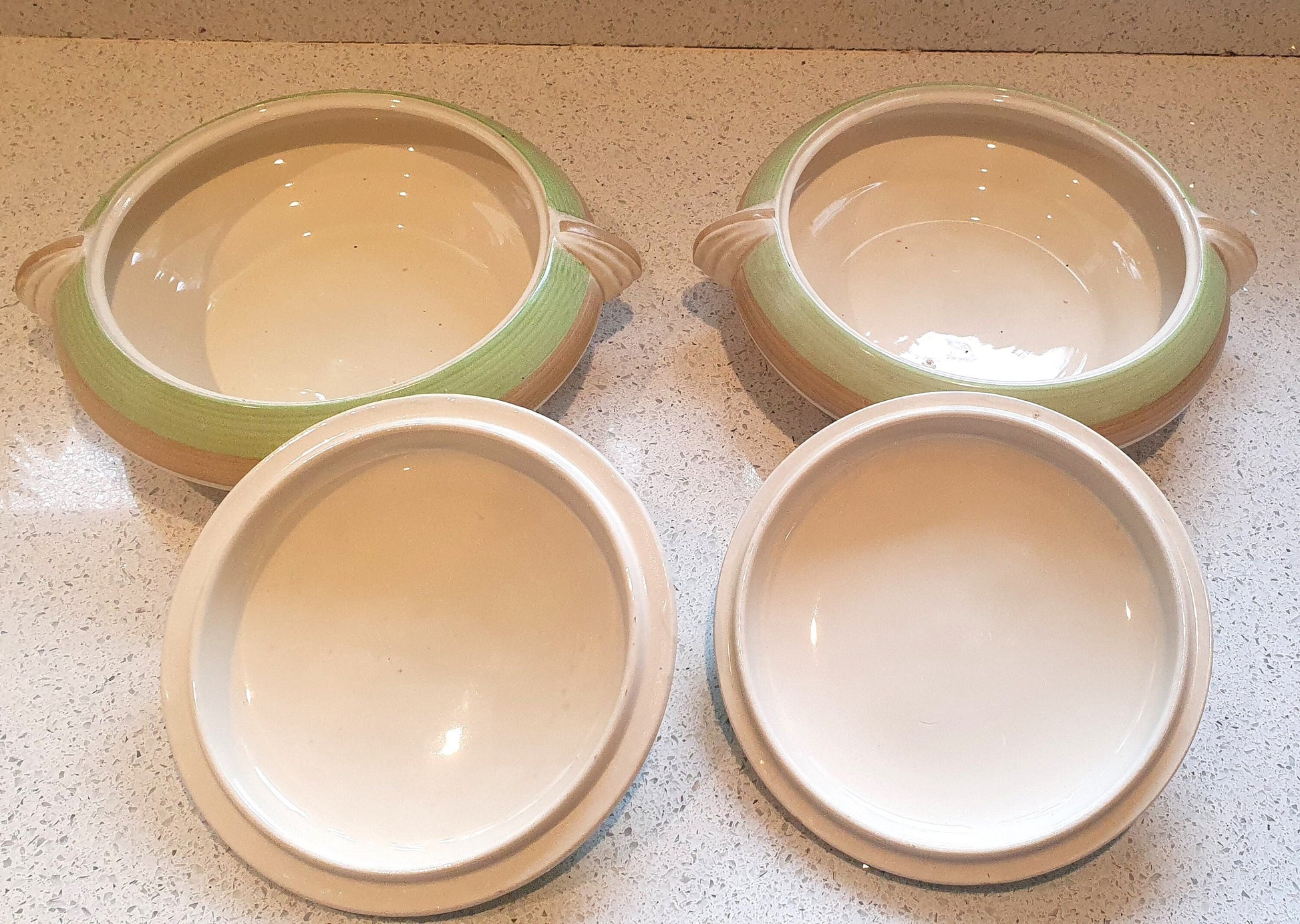 Art Deco, Tams Ware, Hand Painted, Dinner Service, Tureen, Lidded Serving Dish, 1930's, Original, English Earthenware