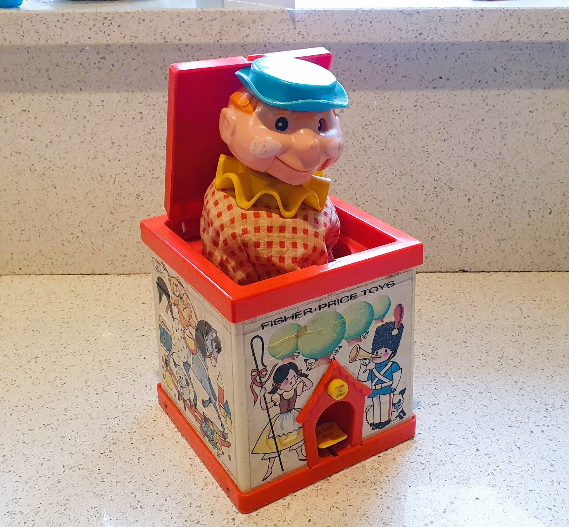 Fisher-Price Clown Jack in the Box Puppet, Fisher Price Jack in the Bo – Pretty Things At Katies
